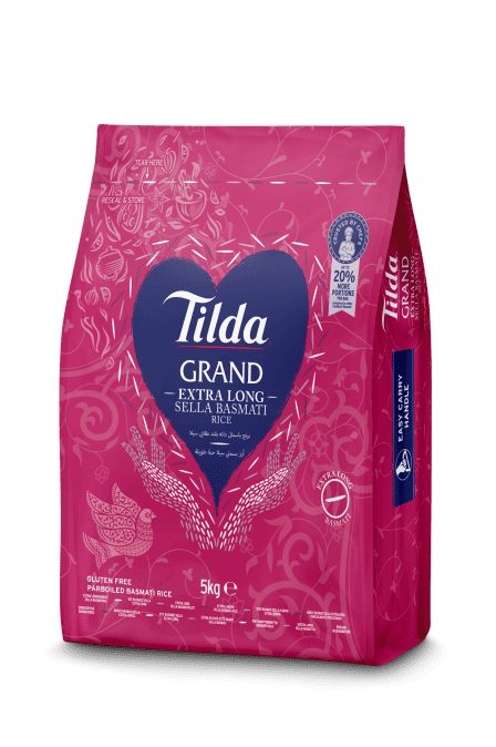 RIZ BASMATI PRETRAITE EXTRA-LONG - TILDA - 5Kg